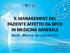 IL MANAGEMENT DEL PAZIENTE AFFETTO DA BPCO IN MEDICINA GENERALE. Dott. Marco Scognamillo