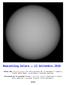 Nowcasting Solare 13 Settembre 2018