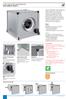 CASSE VENTILANTI INSONORIZZATE Serie CVAB-N / CVAT-N