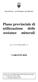 Piano provinciale di utilizzazione delle sostanze minerali