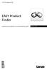 Tool di engineering. EASY Product Finder. Sostituzione prodotto con motoriduttori g500 Guida per l'utente IT. Ä.Nsøä