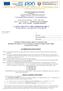 Fondi Strutturali Europei P.O.N Obiettivo Convergenza - «Competenze per lo Sviluppo» 2007 IT 05 1 PO 007 Annualità 2010/2011