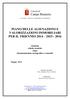 PIANO DELLE ALIENAZIONI E VALORIZZAZIONI IMMOBILIARI PER IL TRIENNIO