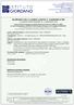 RAPPORTO DI CLASSIFICAZIONE N /8491/CPR CLASSIFICATION REPORT No /8491/CPR