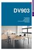 DV903. Linea direzionale Executive line Series ejecutivas Lignes de direction Direktionseinrichtungsprogramme Linha direcção TAY. no price.