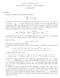 Appello di Matematica II Corso di Laurea in Chimica / Scienze Geologiche 19 Giugno ( 1) n sin 1. n 3