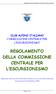 REGOLAMENTO DELLA COMMISSIONE CENTRALE PER L ESCURSIONISMO