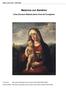 Madonna con Bambino. Cima Giovanni Battista detto Cima da Conegliano