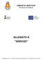 ALLEGATO A SERVIZI. COMUNE DI QUINTANO Provincia di Cremona. Da aggiornarsi a cura della Giunta Comunale entro il 31 dicembre di ogni anno 1