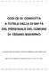 CODICE DI CONDOTTA A TUTELA DELLA DIGNITÀ DEL PERSONALE DEL COMUNE DI CESANO MADERNO