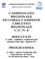 CAMPIONATO REGIONALE DI CORSA CAMPESTE CIRCUITO REGIONALE C.U. N. 4