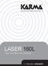 LASER 160L Laser ed effetto luce combinati >> Manuale di istruzioni
