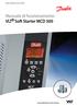 Manuale di funzionamento VLT Soft Starter MCD 500