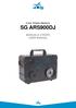 Color Smoke Machine SG ARS900DJ MANUALE UTENTE USER MANUAL