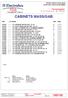 TDS Refrigeration Platform CABINETS MASS/GAB. Thermoregulator SPARE PARTS CATALOGUE CATALOGO PARTI DI RICAMBIO. Positive temperature - 1M - full door