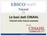 Tutorial. Tutorial sulla ricerca avanzata. featuring: help.ebsco.com