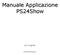 Manuale Applicazione PS24Show