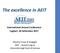 The excellence in AEIT International Annual Conference Cagliari, 20 Settembre 2017