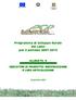 Programma di Sviluppo Rurale del Lazio per il periodo 2007/2013