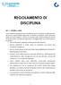 REGOLAMENTO DI DISCIPLINA