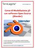 Corso di Modellazione 3D con software Open Source (Blender)