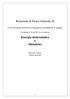 Relazione di Fisica Generale II. Energia elettrostatica e Dielettrici