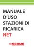 MANUALE D USO STAZIONI DI RICARICA NET