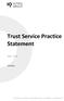 Trust Service Practice Statement