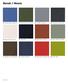 Metalli // Metals 17 - VERDE MILITARE // MILITARY GREEN 16 - AZZURRO MARINA // MARINE BLUE 20 - ALLUMINIO // ALUMINIUM