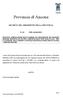 Provincia di Ancona DECRETO DEL PRESIDENTE DELLA PROVINCIA N. 63 DEL 04/04/2019