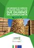 UN MONDO DI SERVIZI E VALORI PER LA TUA DUE DILIGENCE DEL LEGNO/CARTA AGGIORNATO AL