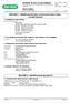 SCHEDA DI DATI DI SICUREZZA conforme Regolamento (CE) n. 1907/2006 (REACH) e Regolamento (UE) N. 2015/830