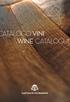 ATALOGO VINI WINE CATALOGUE