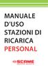 MANUALE D USO STAZIONI DI RICARICA PERSONAL