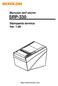 Manuale dell utente SRP-330 Stampante termica Ver. 1.06