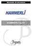 Manuale di istruzioni. HÄMMERLI Ap20