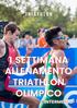 1 SETTIMANA ALLENAMENTO TRIATHLON OLIMPICO