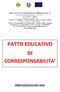 PATTO EDUCATIVO DI CORRESPONSABILITA