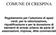 INDICE. Articolo 1. Finalità. Articolo 2. Oggetto e disciplina. Articolo 3. Prescrizioni di carattere generale