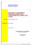 LISTA DELLE LAVORAZIONI E FORNITURE PREVISTE PER L'ESECUZIONE DELL'OPERA O DEI LAVORI