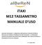 itaxi M12 TASSAMETRO MANUALE D USO