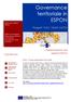 Governance territoriale in ESPON. Projects: TIPTAP, FOCI Progetti: FOCI, TIGER, SGPTD. 1. Presentazione dei report ESPON.