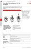 con boccole intercambiabili: filettate da 1/8, 1/4 e 3/8 o integrate con raccordo super-rapido per tubo Ø 6, 8 e 10 mm