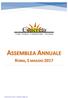 ASSEMBLEA ANNUALE ROMA, 5 MAGGIO 2017