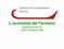 L economia del Fermano Aggiornamento al terzo trimestre 2009