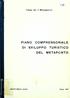 Cassa per il Mezzogiorno COMPRENSORIALE. Pl,~NO SVILUPPO TURISTICO DEL METAPONTO. GRUPPO MECCA LACAVA Giugno 1967