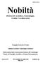 Nobiltà. Rivista di Araldica, Genealogia, Ordini Cavallereschi. Famiglie Storiche d Italia. Istituto Araldico Genealogico Italiano