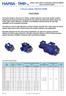 V Series AXIAL PISTON PUMP FEATURES