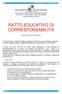 PATTO EDUCATIVO DI CORRESPONSABILITÀ