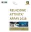 RELAZIONE ATTIVITA ARPAV 2018